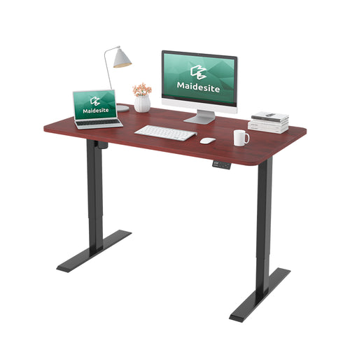 Maidesite Standard Series 55 Inch Stand Steady Electric Height Adjustable Standing Desk